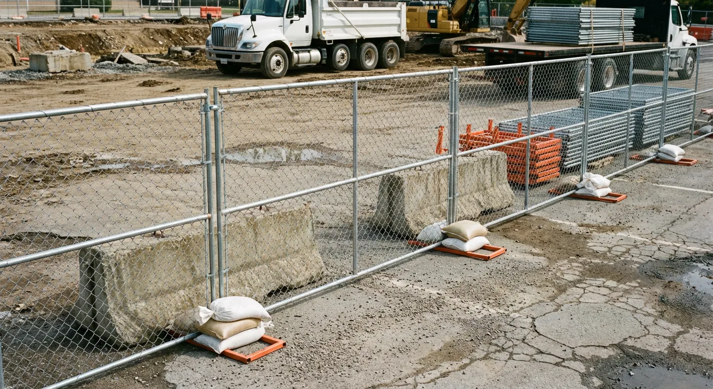 Modular Chain Link Panels in Granada Hills, CA