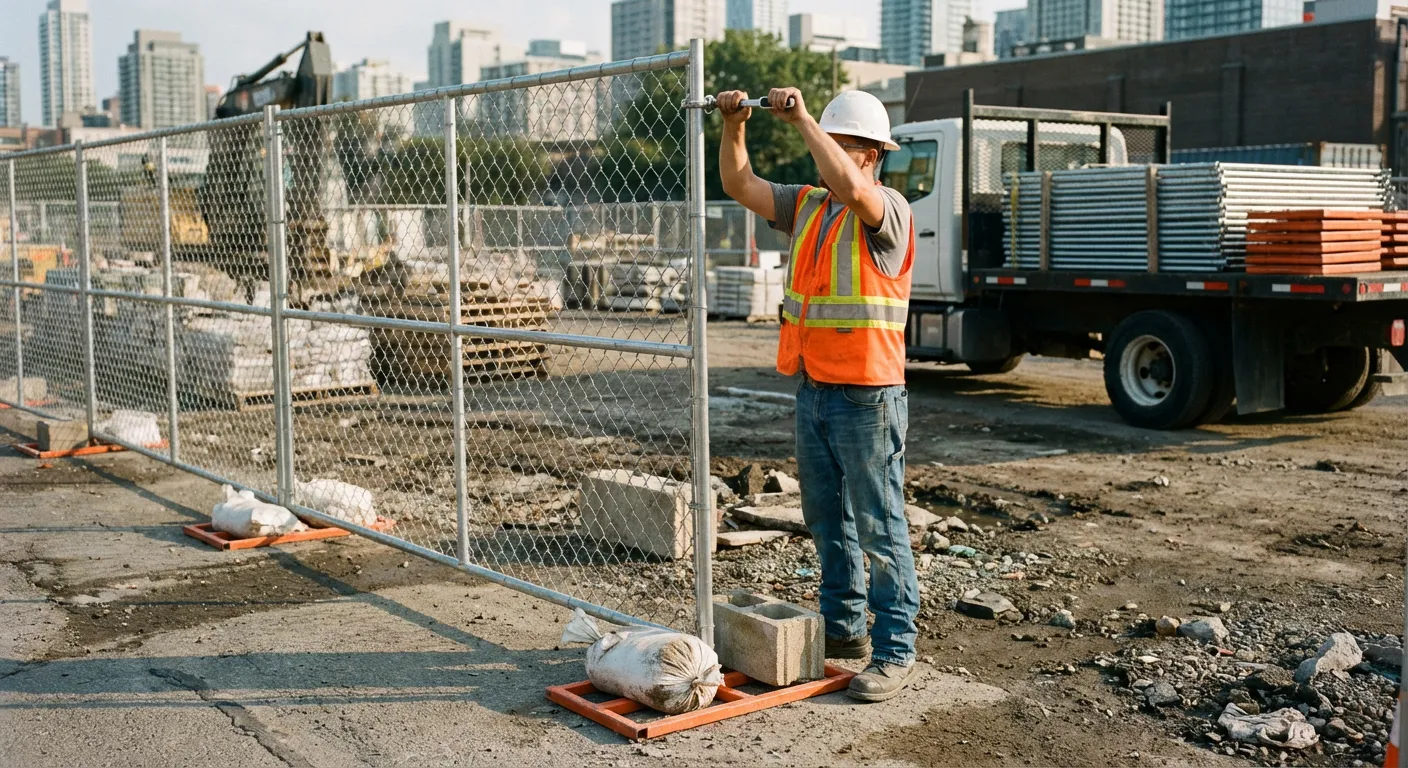 Temporary Fence Rental in Granada Hills