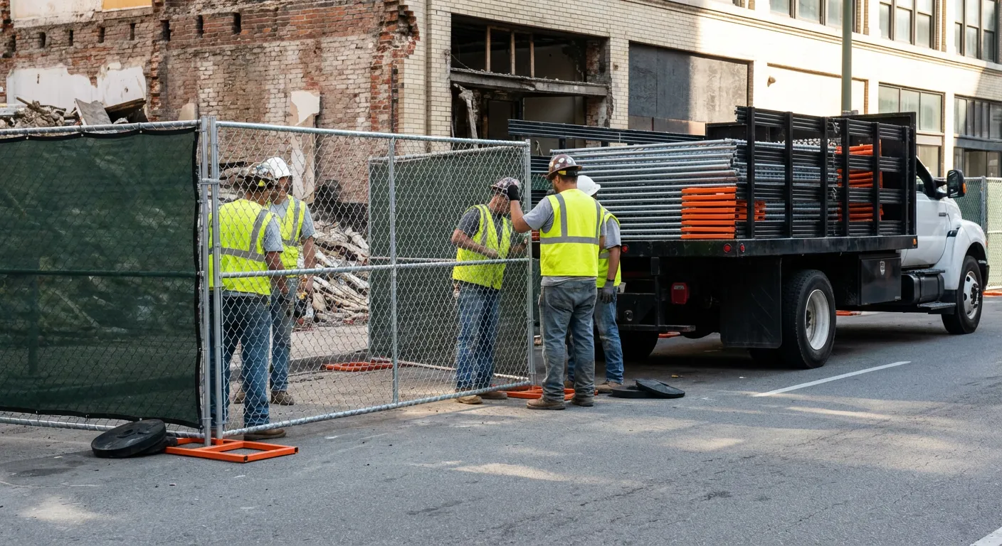 Granada Hills fencing logistics and security challenges